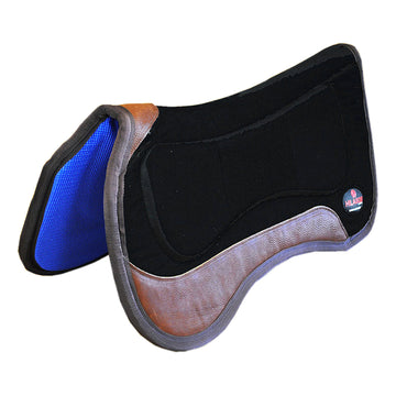 32" X 32" HILASON Equi Lok Anti Slip Memory Foam Horse Saddle Pad